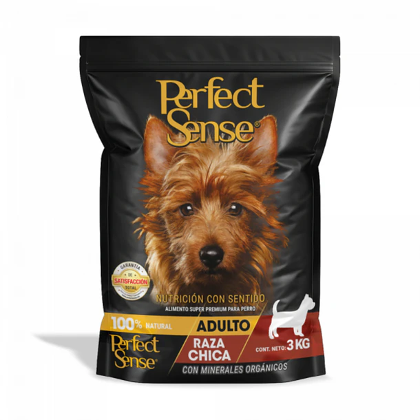 Alimento Perfect Sense Adulto Raza Pequeña 3 Kg 1