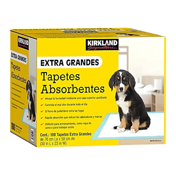 Kirkland Tapetes Absorbentes 100 pzas 1