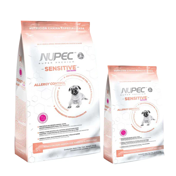 Nupec Sensitive Skin Raza Pequena 2 Kg 2