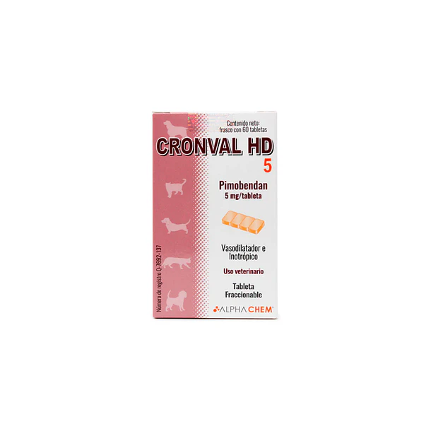 Cronval HD 5 mg 60 Tabs  1