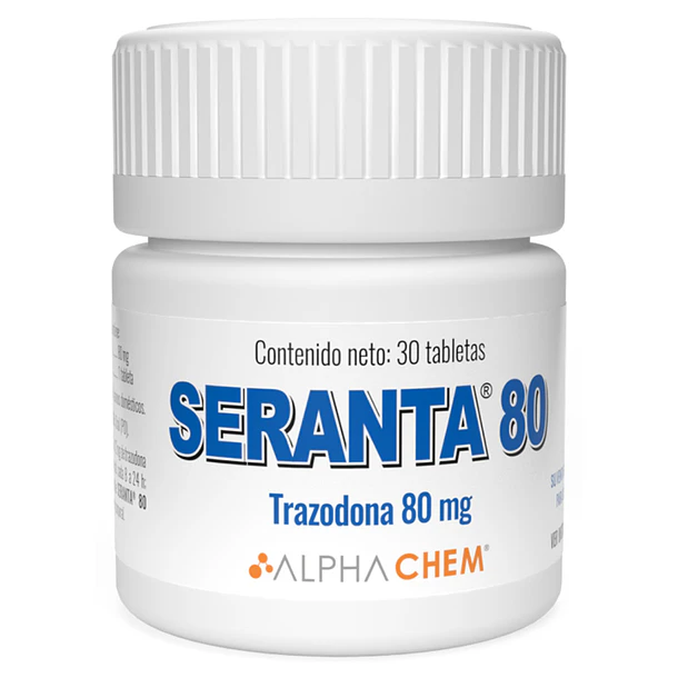 Seranta 80mg frasco con 30 tabletas 2