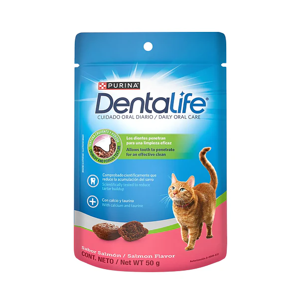 Dentalife para Gato Sabor Salmon 50 g 1