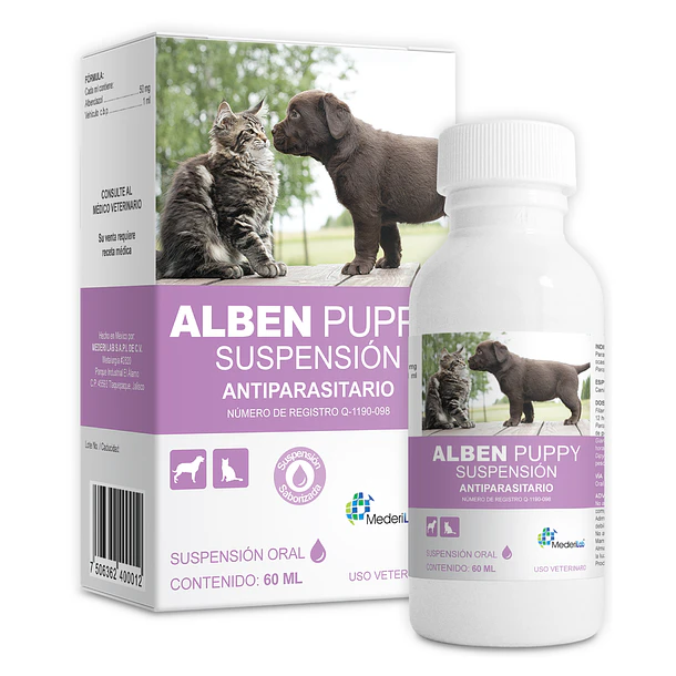 Alben puppy suspensión 60ml 1