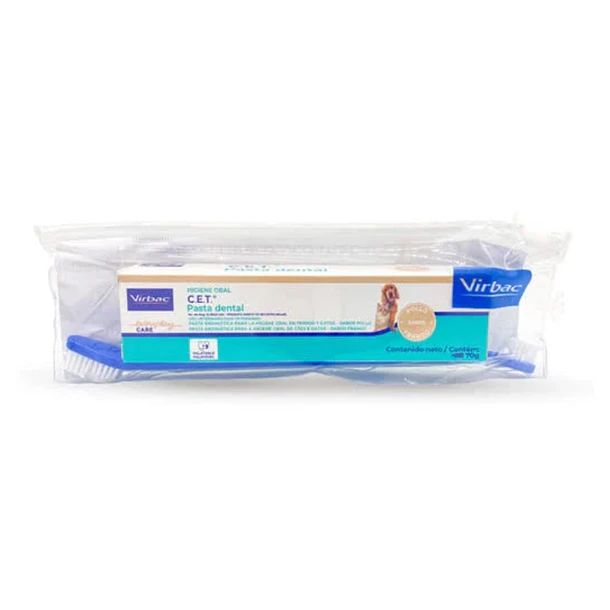 C.E.T Pasta dental enzimática 70g con cepillo 2