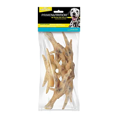 Premio natural para perros patas de pollo deshidratadas 10 piezas