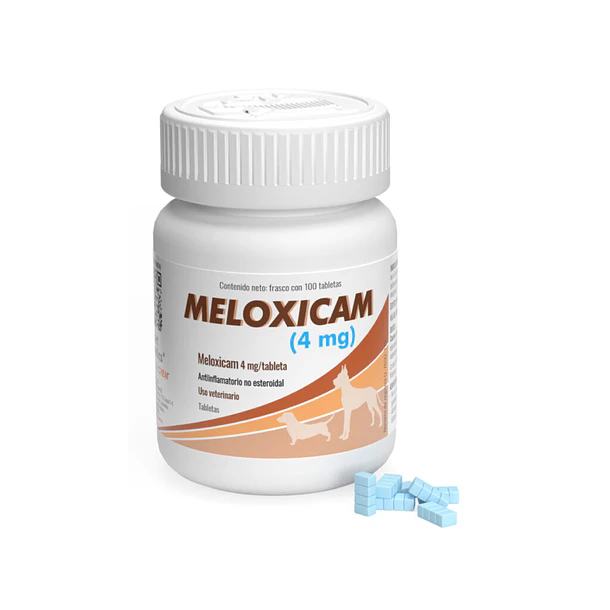 Meloxicam 4 mg con 100 Tabletas para Perro **