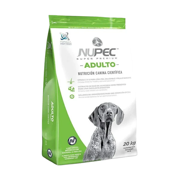 Alimento Para Perro Nupec Adulto 20 Kg