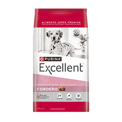 Alimento Excellent Perro Adulto Sabor Cordero de 4 kg