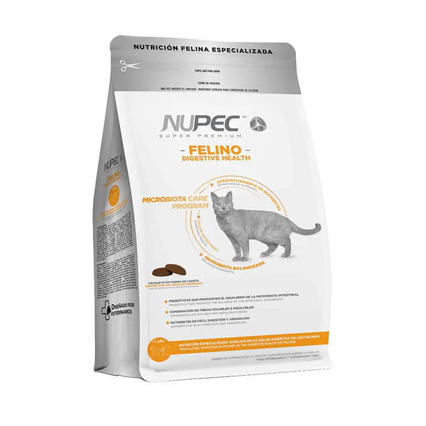 Croquetas Para Felino Nupec Digestive Health 3 Kg