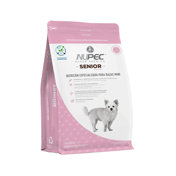 Alimento Nupec Senior Raza Mini 1 Kg