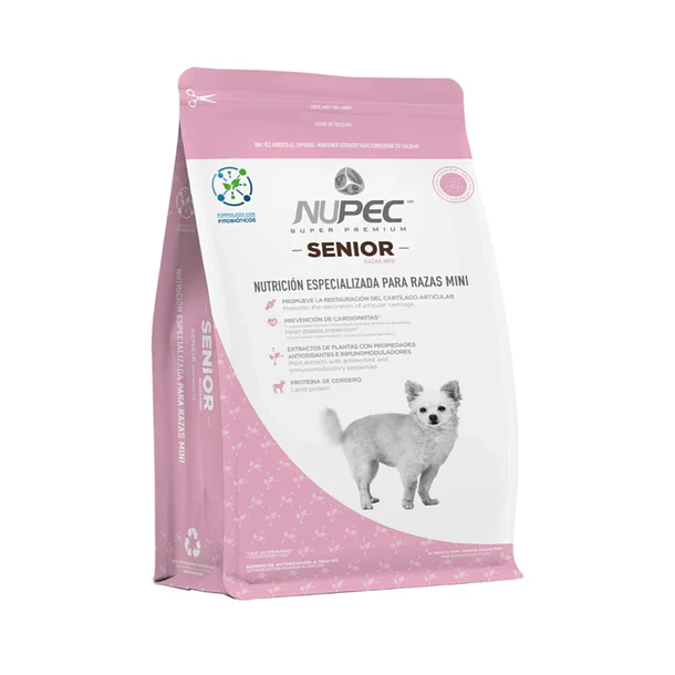 Alimento Nupec Senior Raza Mini 3 Kg