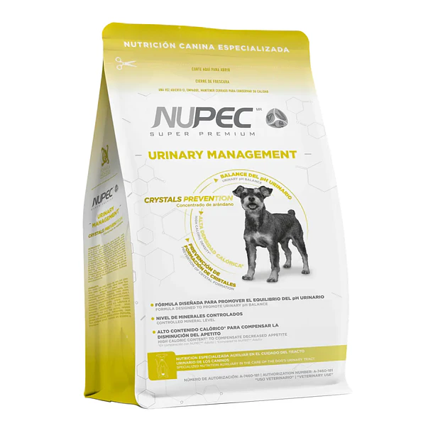 Alimento para perro Nupec Urinary Management 2kg