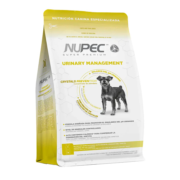 Alimento para perro Nupec Urinary Management 5 kg