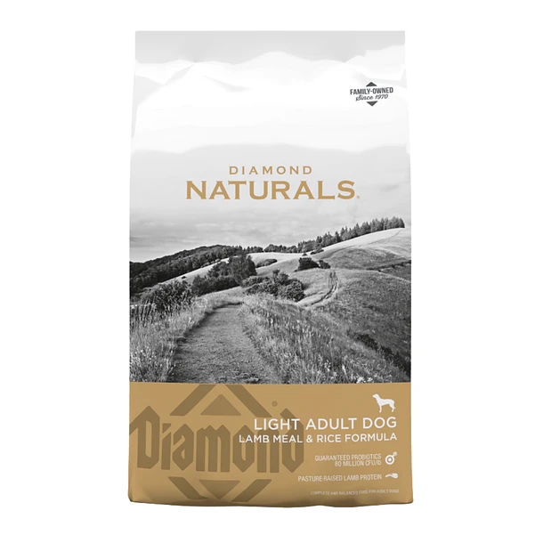 Diamond Naturals Light Adult Dog Lamb & Rice 13.6 kg