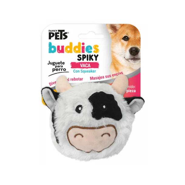 Juguete Spiky Vaca con Squeaker