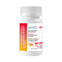 Carprofen 22 Mg para Perros 30 Tabletas | Fancy Pets