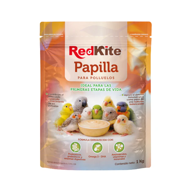 Papilla para Polluelos de Aves Ornamentales 1 Kg | Redkite