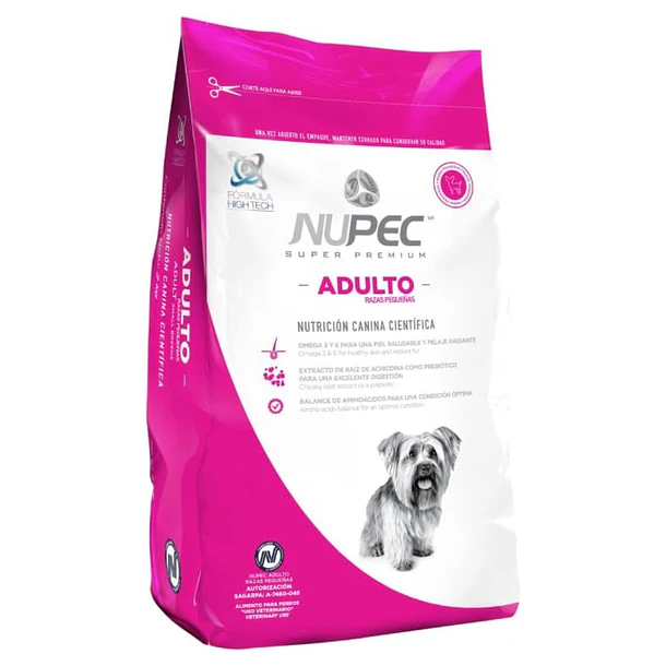 Alimento Nupec Adulto Razas Pequeñas 8 Kg