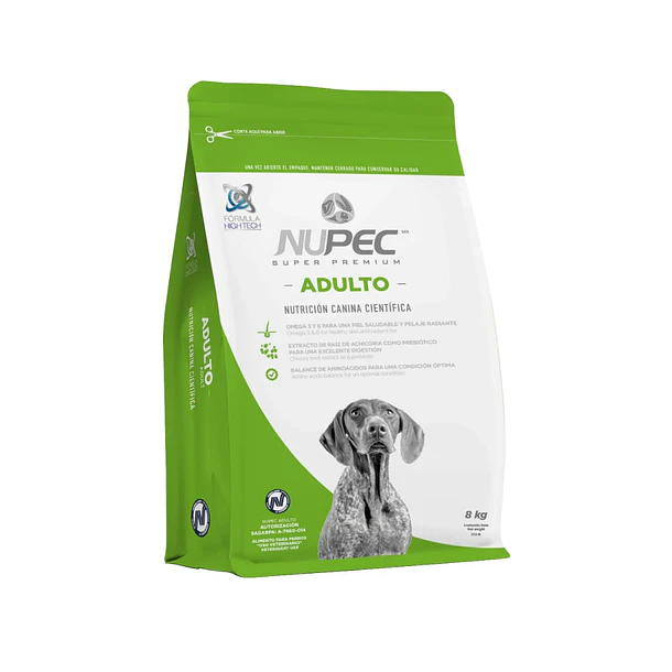 Alimento Para Perro Nupec Adulto 8 Kg