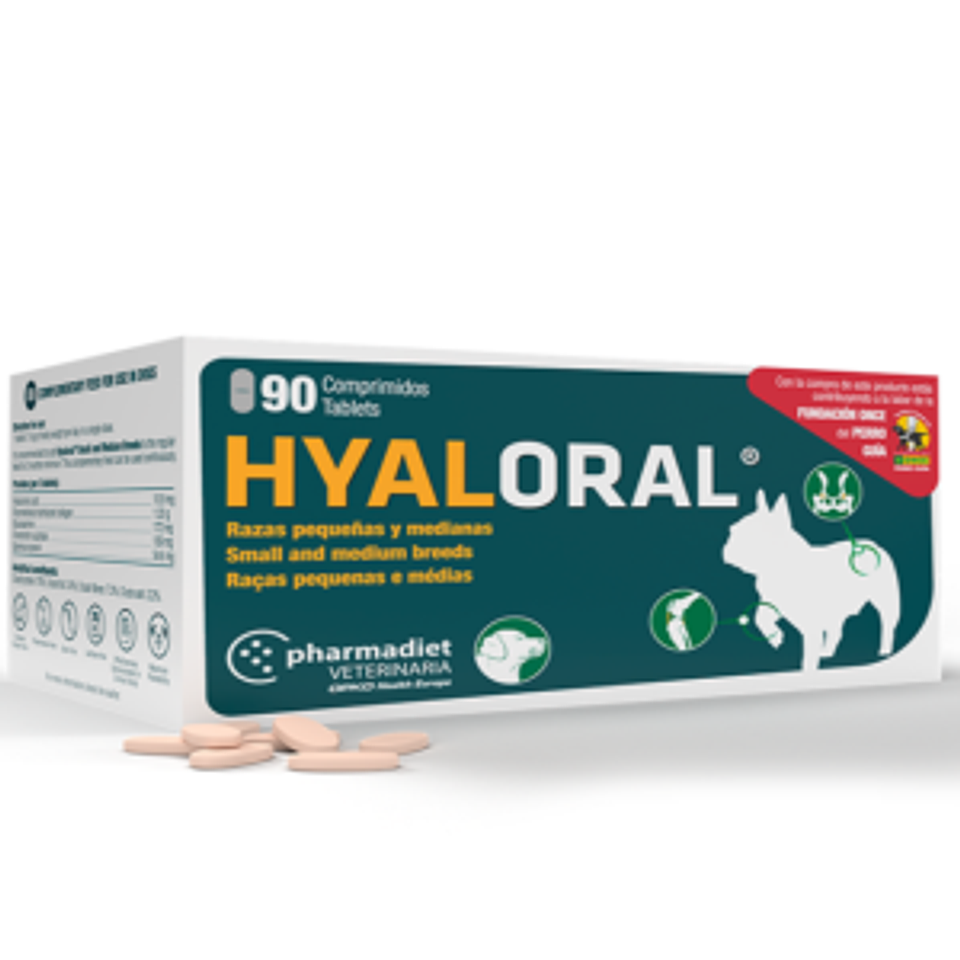 Hyaloral Razas Pequeñas y Medianas 90 comprimidos 1