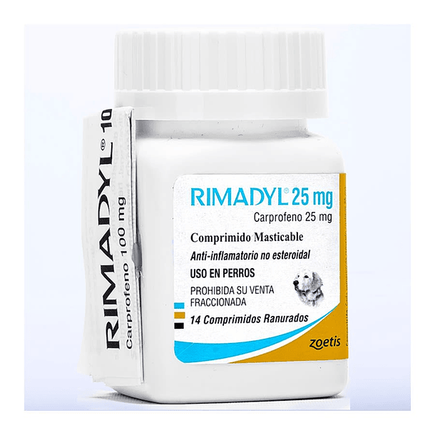 Rimadyl 25 mg - 14 Comprimidos Masticables