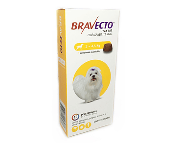 Bravecto 2 a 4,5kg