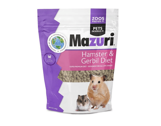 Mazuri Hamster & Gerbil Diet 350gr