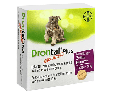Drontal Plus Saborizado - 2 comprimidos