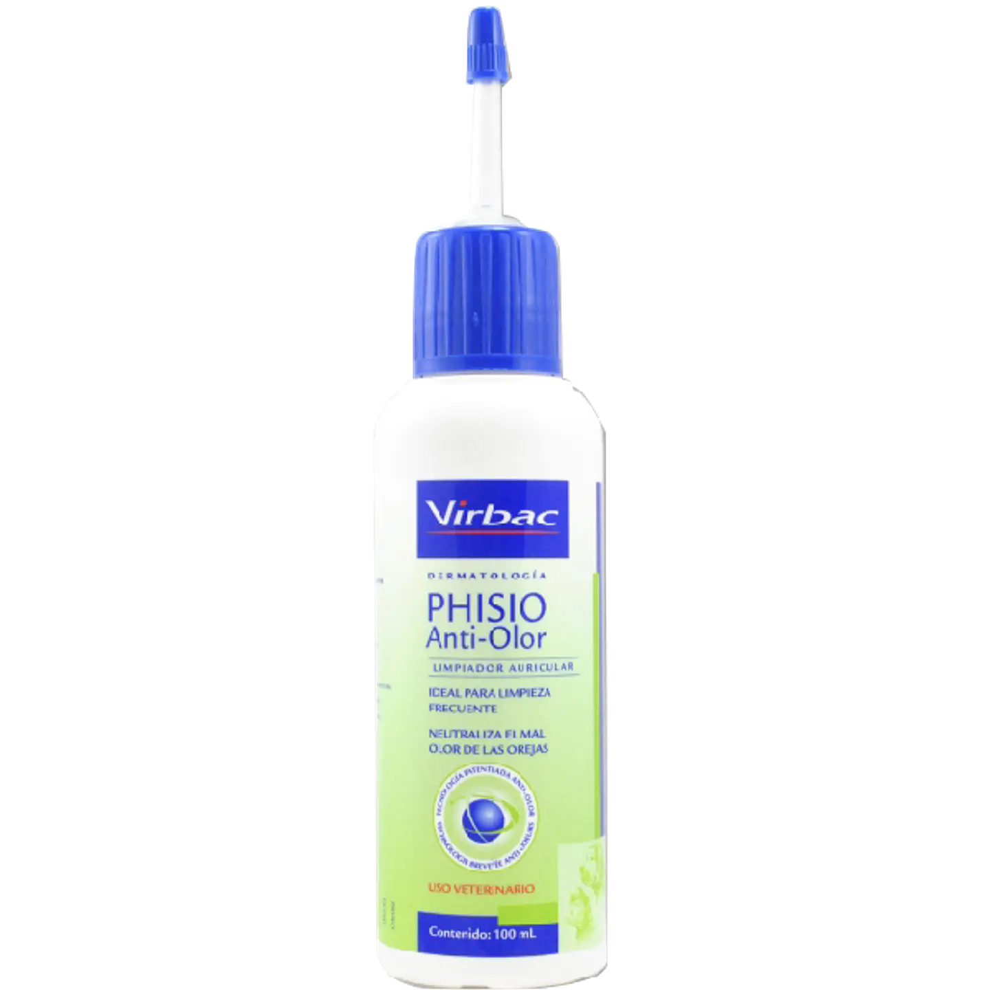 Phisio Anti-Olor 100ml - Limpiador Auricular para perros y gatos 1
