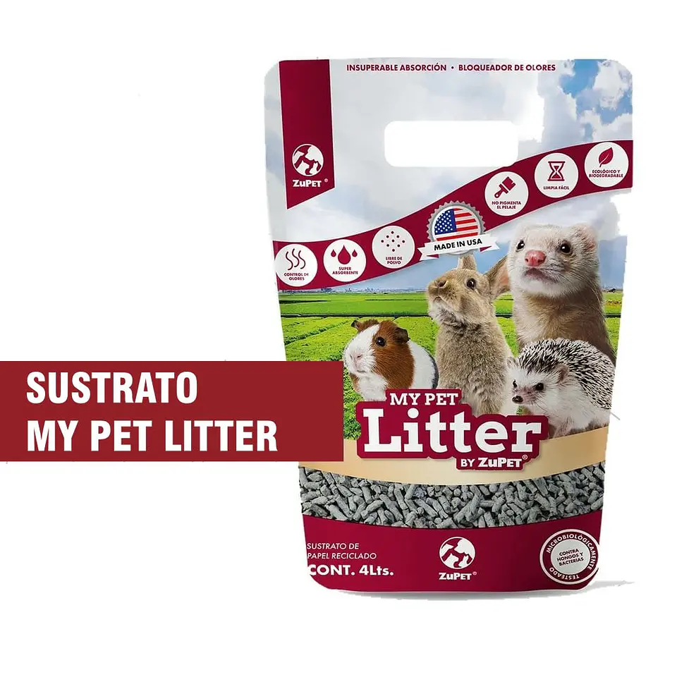 Sustrato My Pet Litter 4LT 1