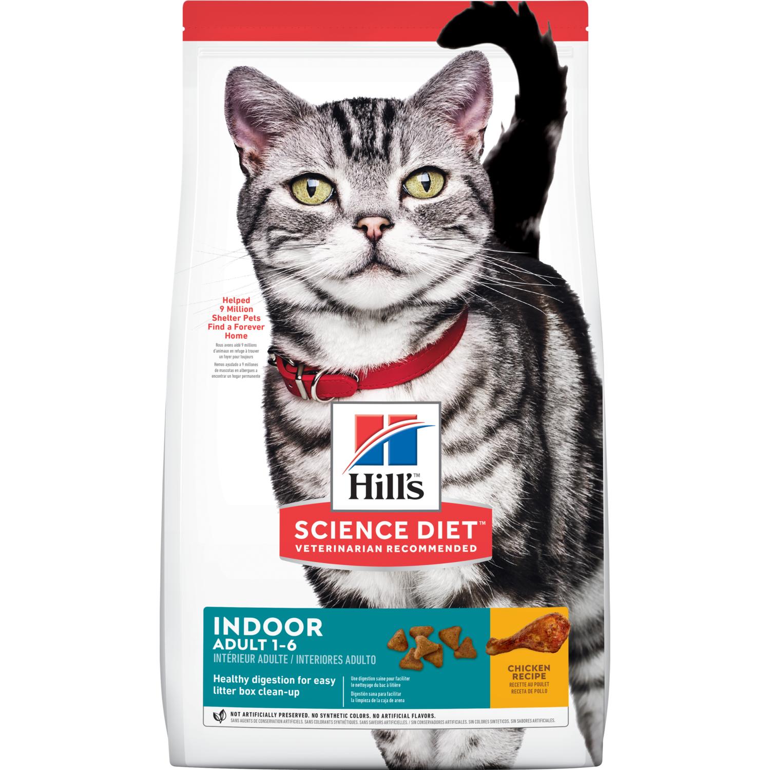 Hills Adulto Indoor 1-6 años 1,58kg