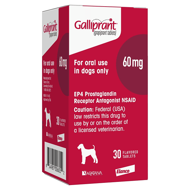 Galliprant 60mg - 30 comprimidos