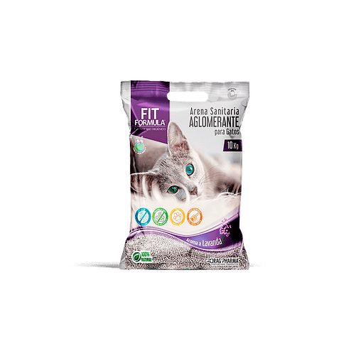 Arena  Aglomerante Fit 10kg - Lavanda