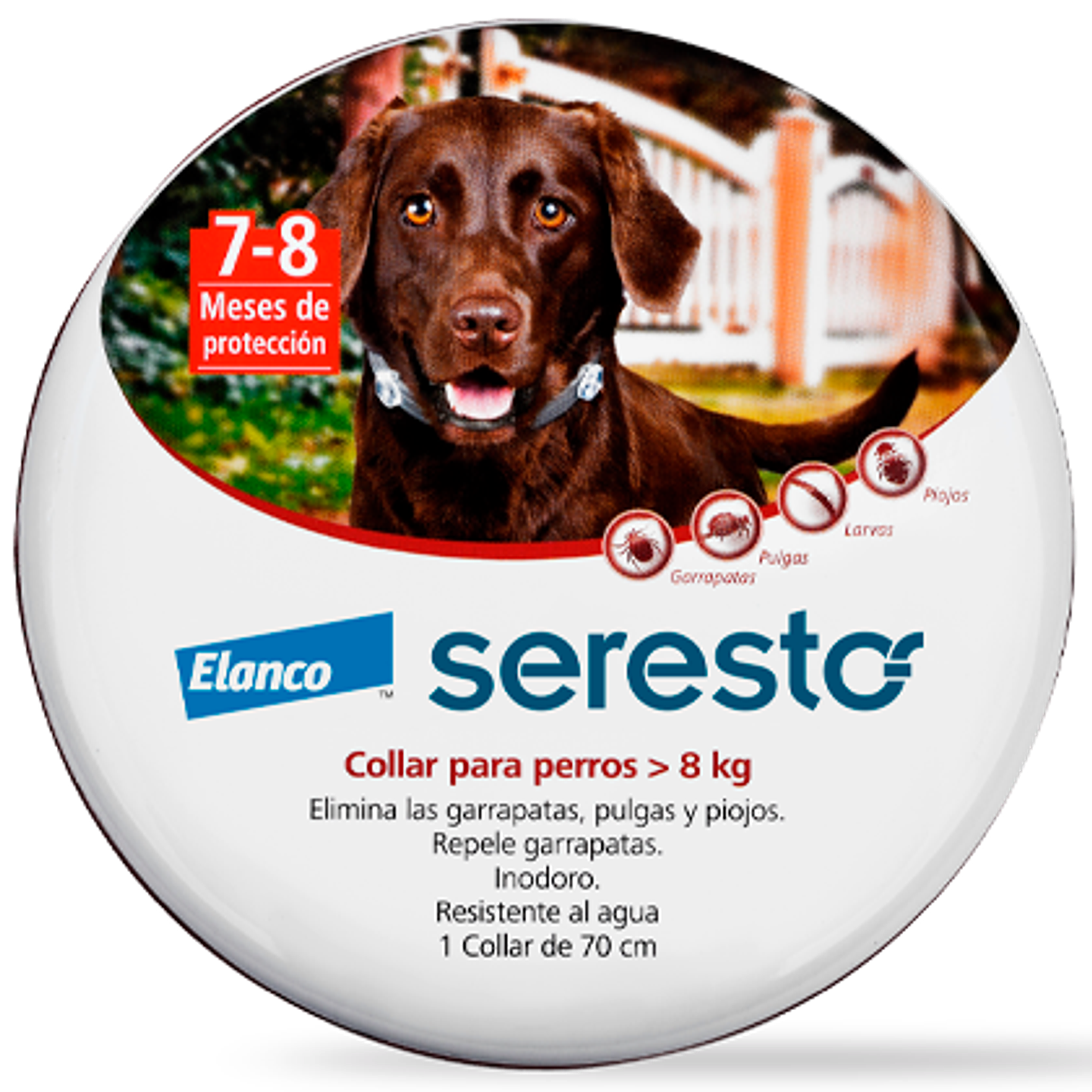 Seresto Collar para perros de mas de 8kg - Collar Seresto 1