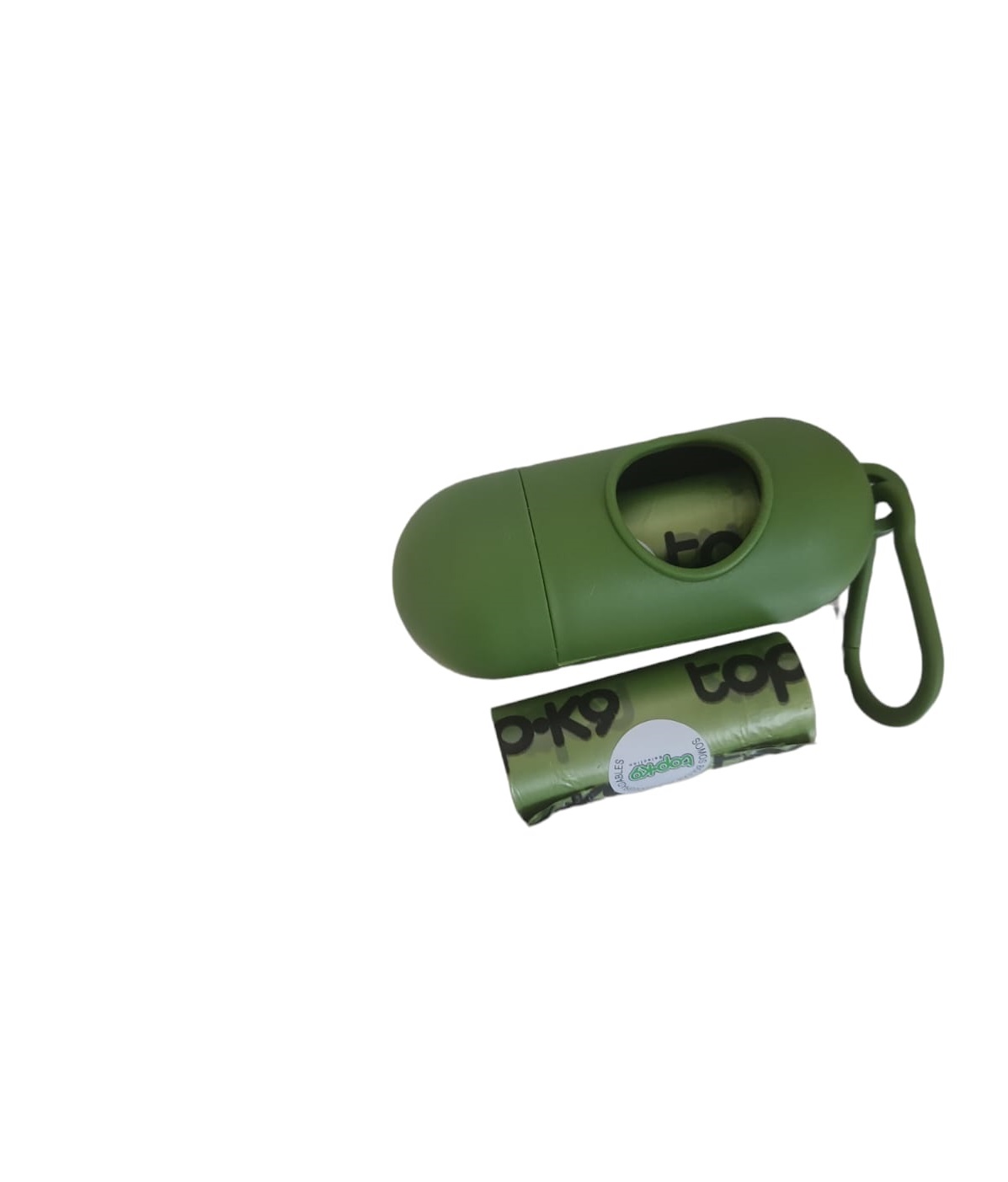 Huesito Dispensador + Bolsa Oxi-Biodegradables TopK9 - Poop Bag