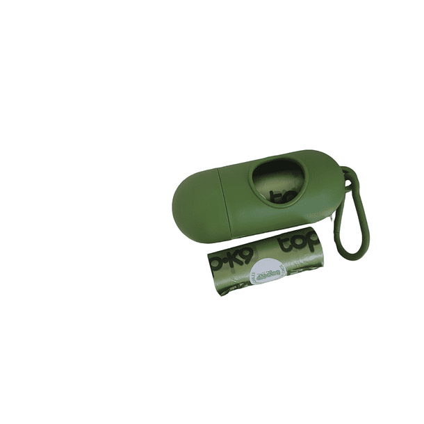 Huesito Dispensador + Bolsa Oxi-Biodegradables TopK9  - Poop Bag