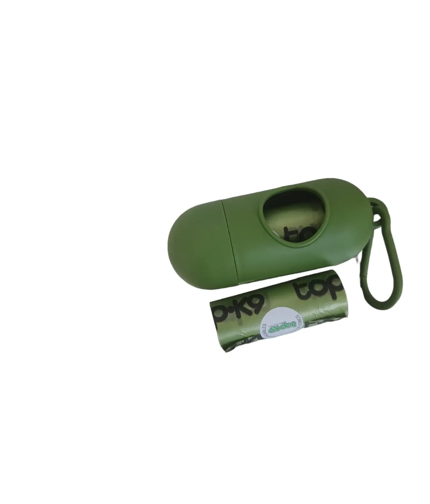 Huesito Dispensador + Bolsa Oxi-Biodegradables TopK9  - Poop Bag 1