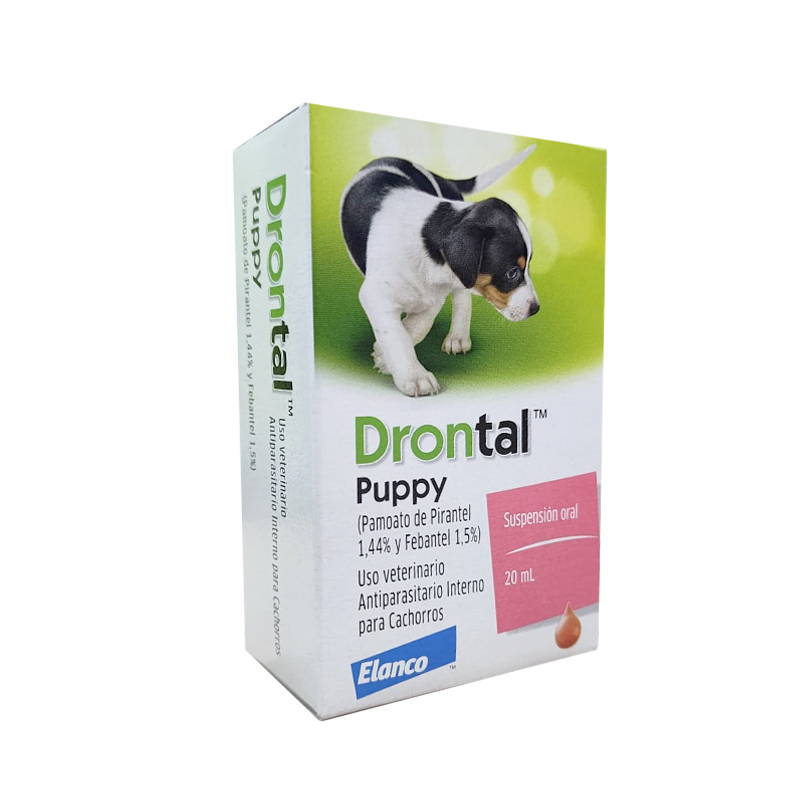 Drontal Puppy antiparasitario interno en gotas para cachorros 20 ML