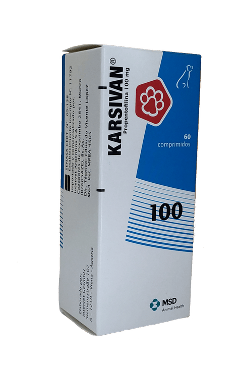 Karsivan 100mg - 60 comprimidos