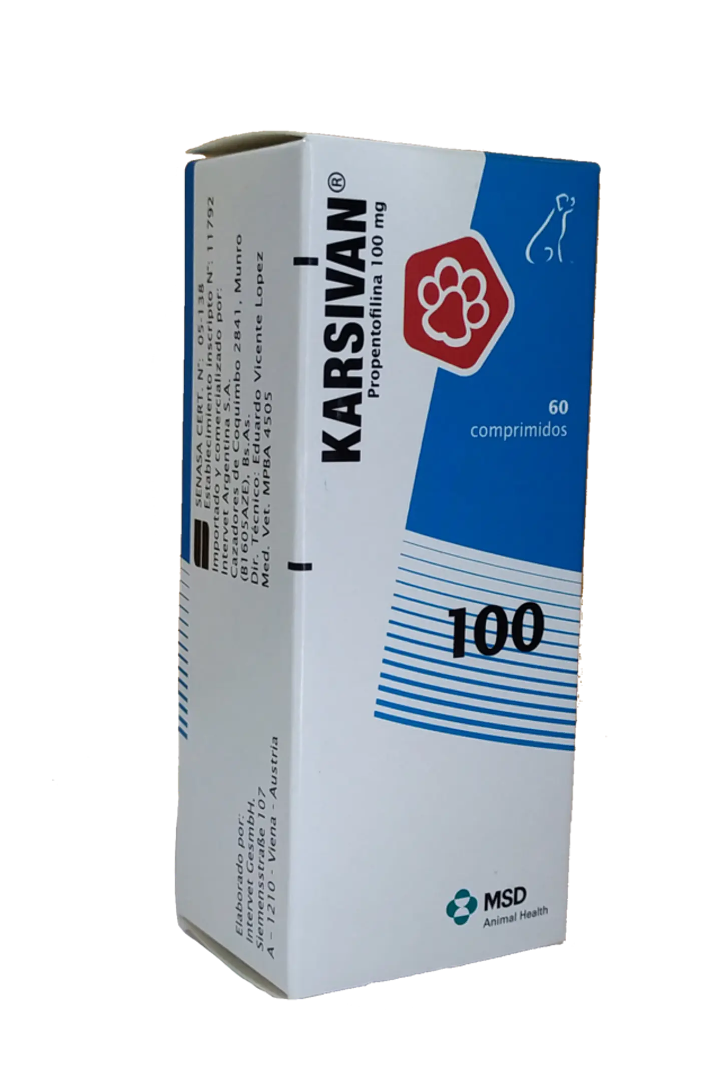 Karsivan 100mg - 60 comprimidos 1