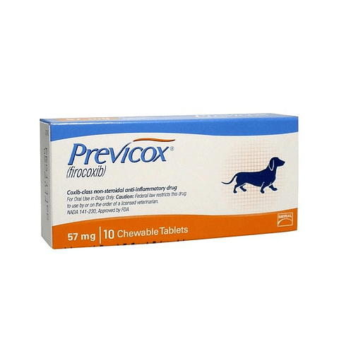 Previcox 57 mg - 10 comprimidos