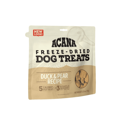 Acana Freeze Dried Dog Treats - Duck & Pear 35gr