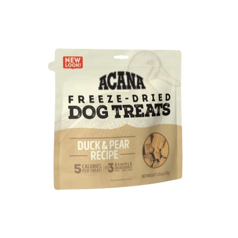 Acana Freeze Dried Dog Treats - Duck & Pear 35gr 1