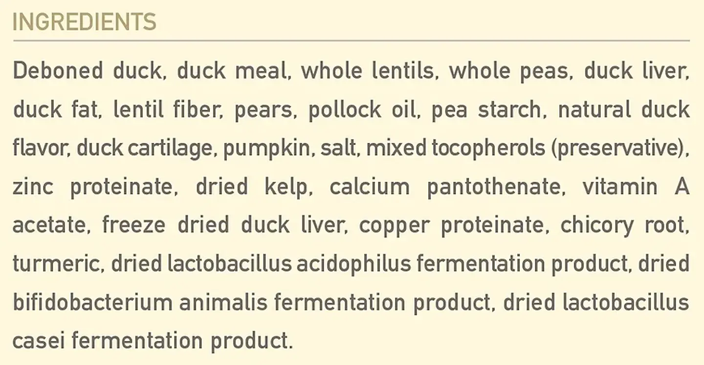 Acana Singles - Duck & Pear Dog 2kg 3