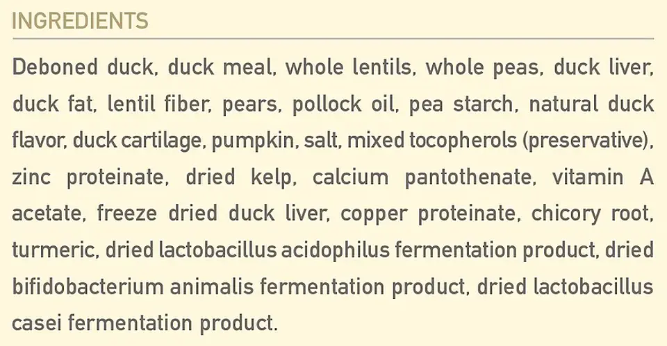 Acana Singles - Duck & Pear Dog 2kg 3