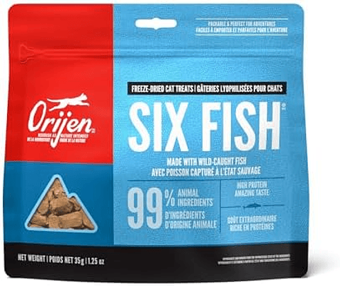 Orijen - Cat Treats Six Fish 35gr