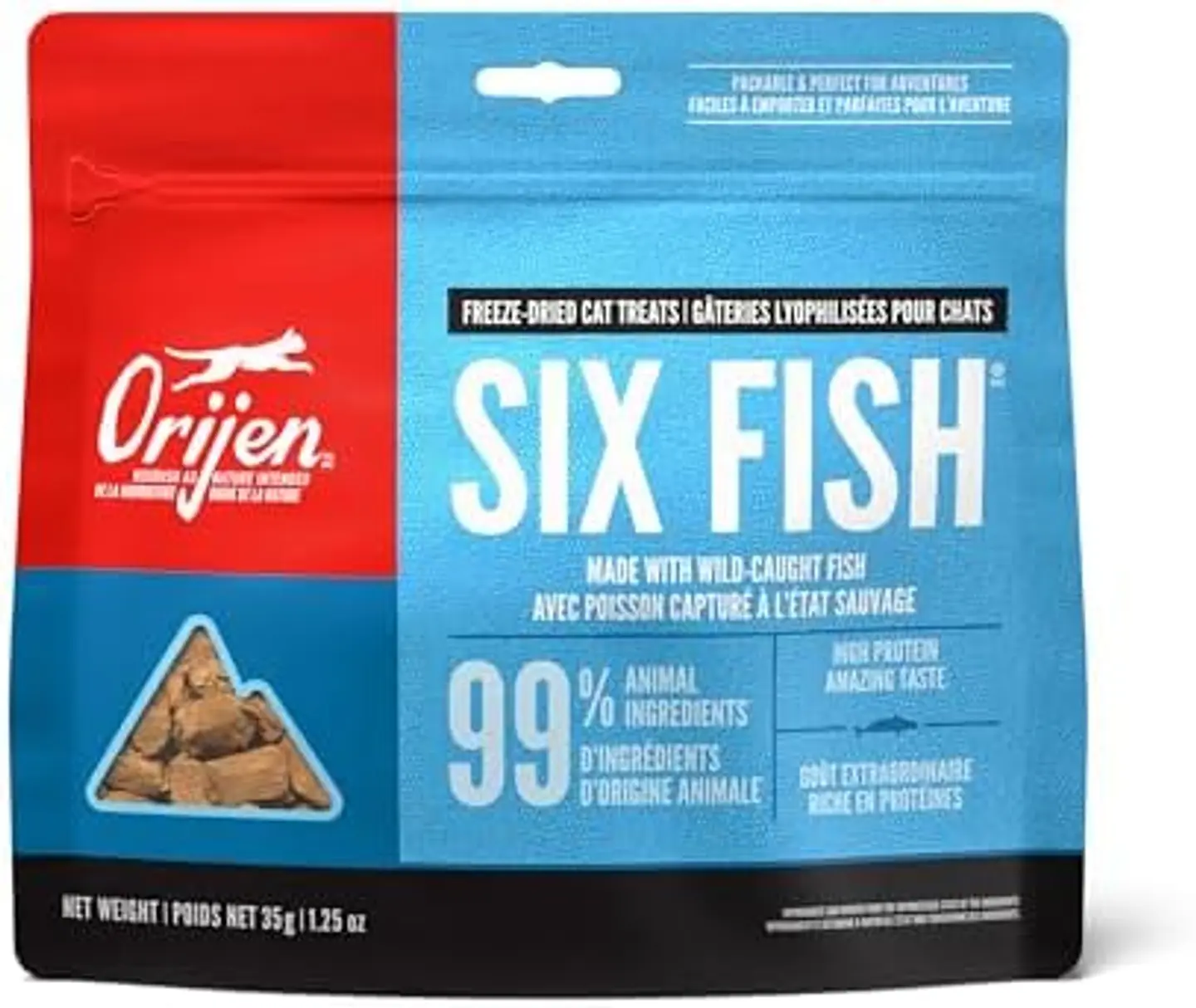 Orijen - Cat Treats Six Fish 35gr 1