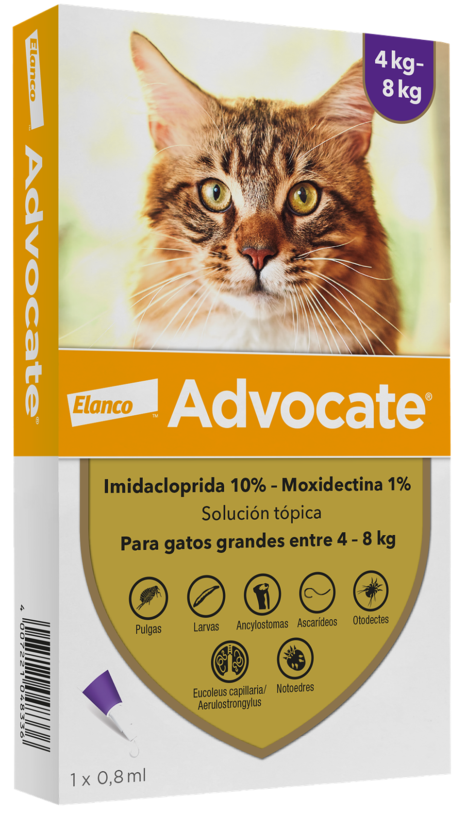 Advocate para Gatos Grandes 4 a 8kg  1