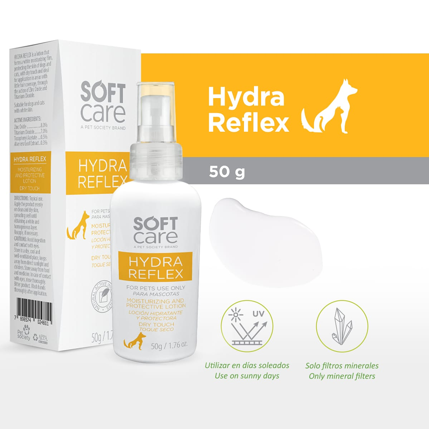 Soft Care Hidra Reflex - Protector Solar 50g 3