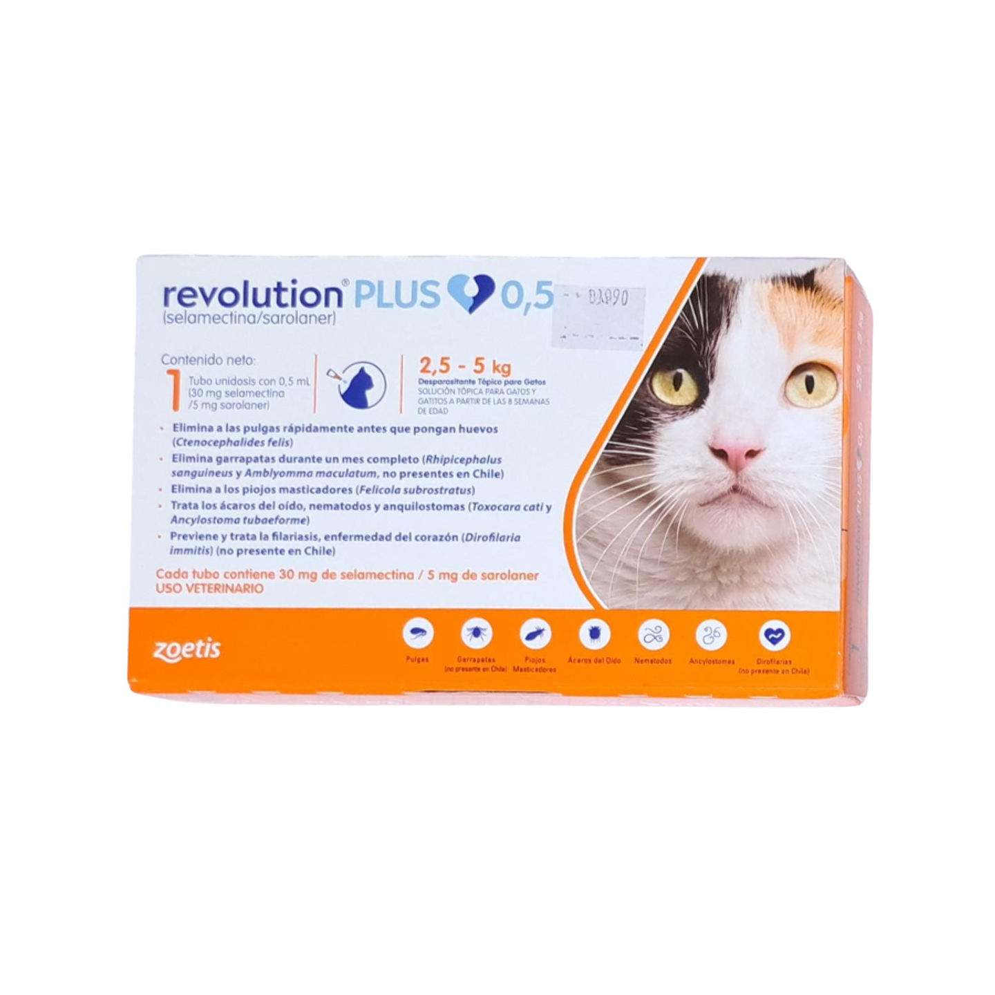 Revolution Plus 2,5 a 5 kg - gatos 1